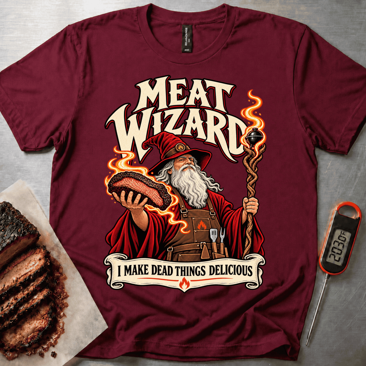 Meat Wizard t-shirt