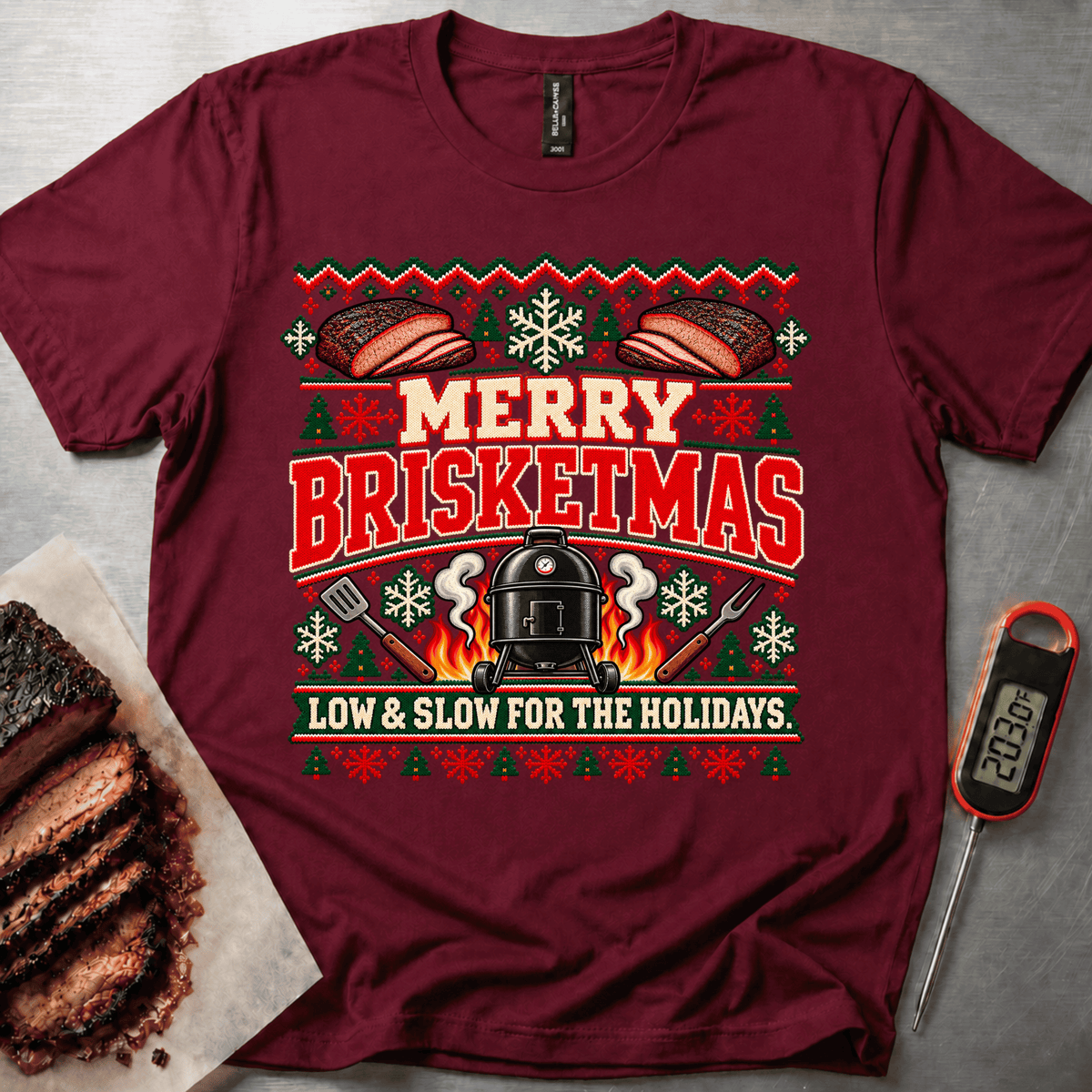 Brisketmas t-shirt