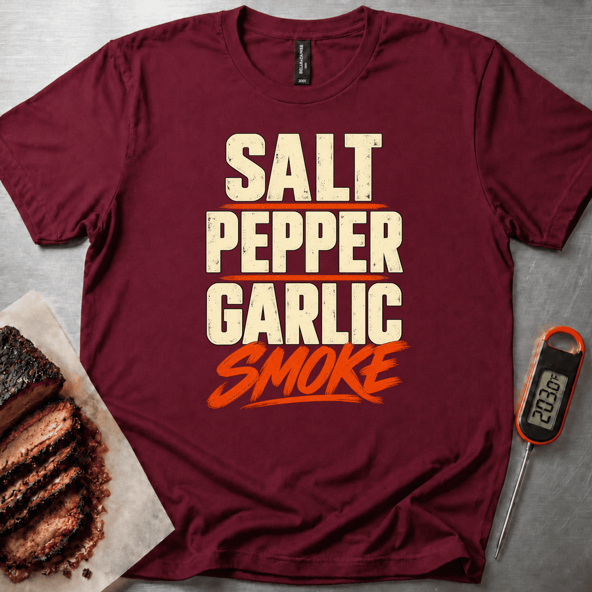 Salt Pepper Garlic t-shirt