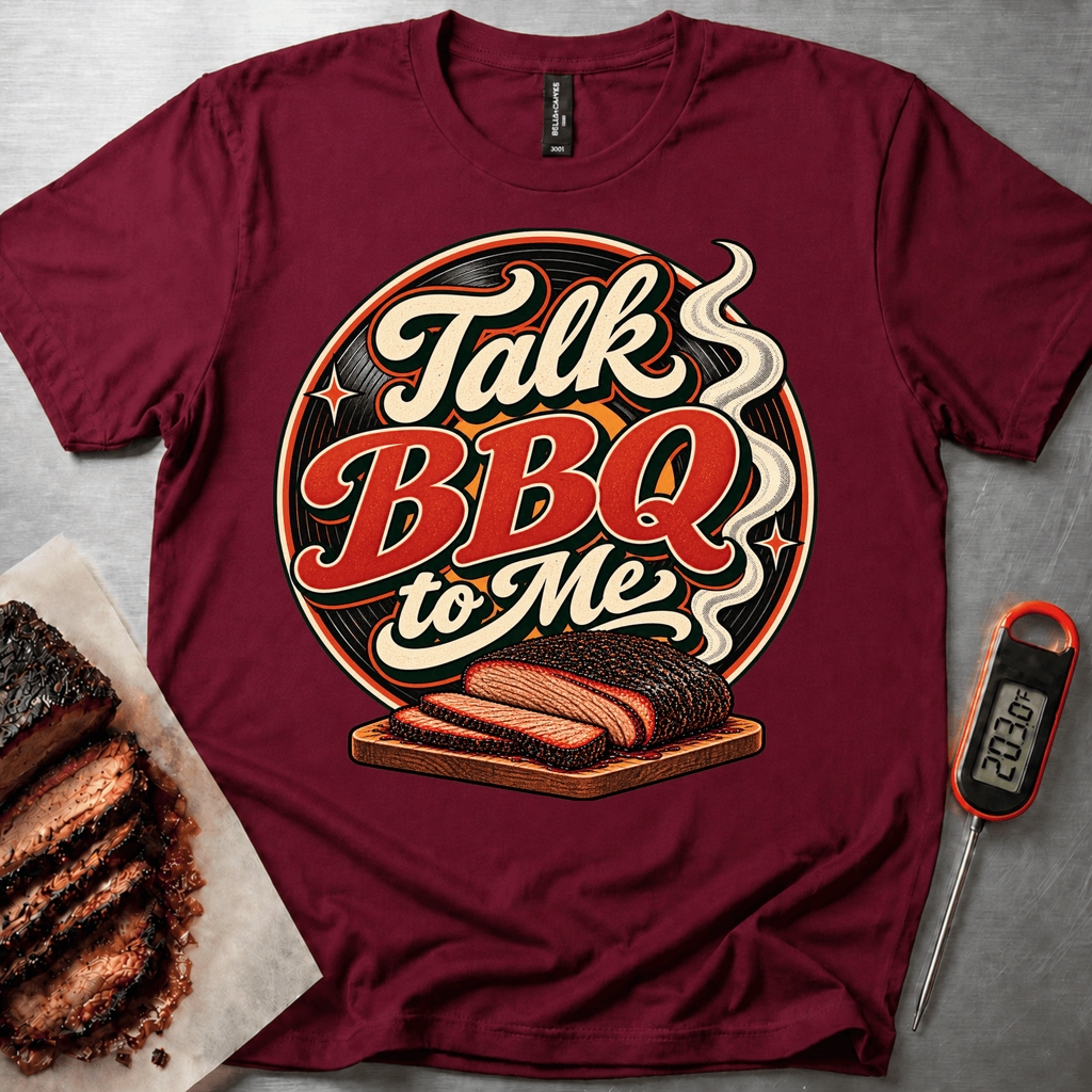 Talk BBQ Brisket t-shirt