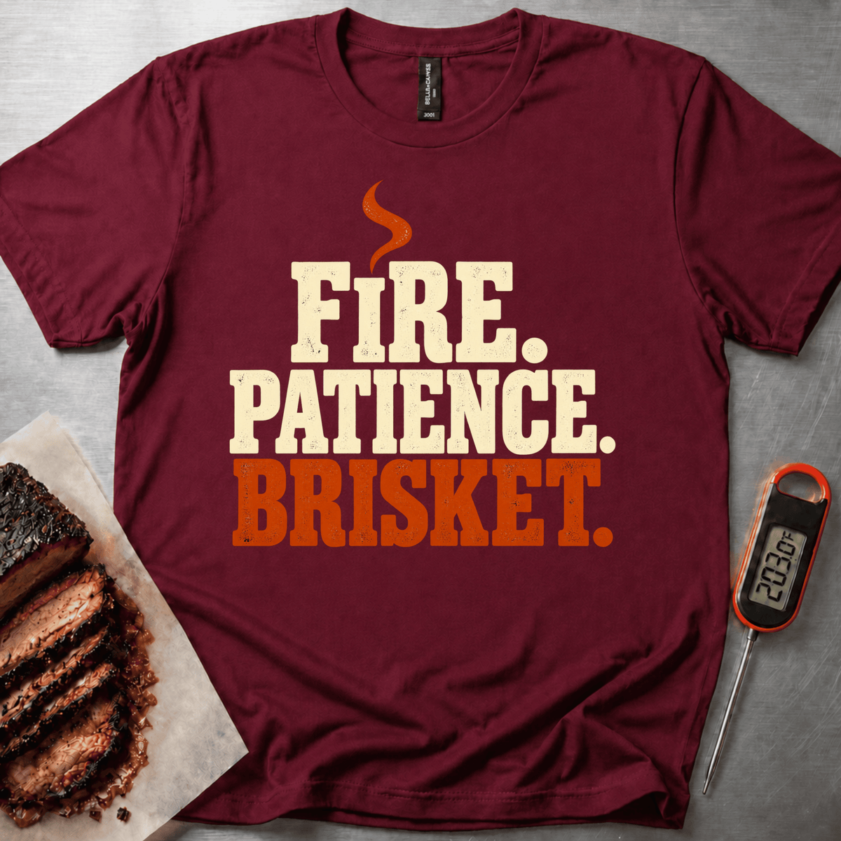 Fire Patience t-shirt