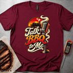 Talk BBQ Sunset t-shirt