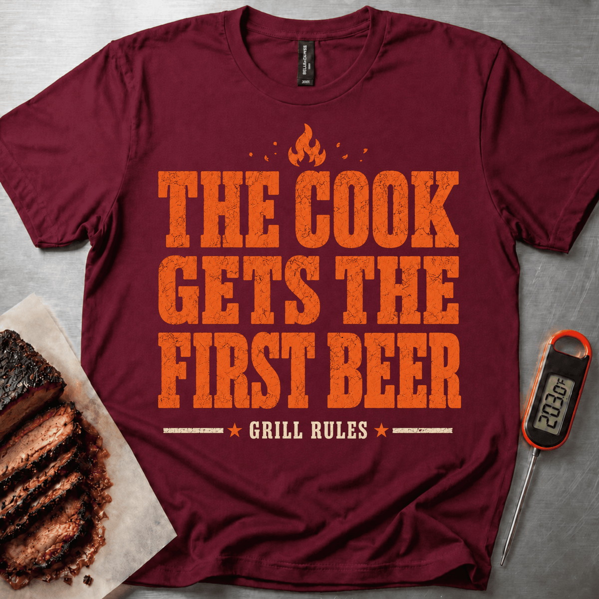 Cook First t-shirt