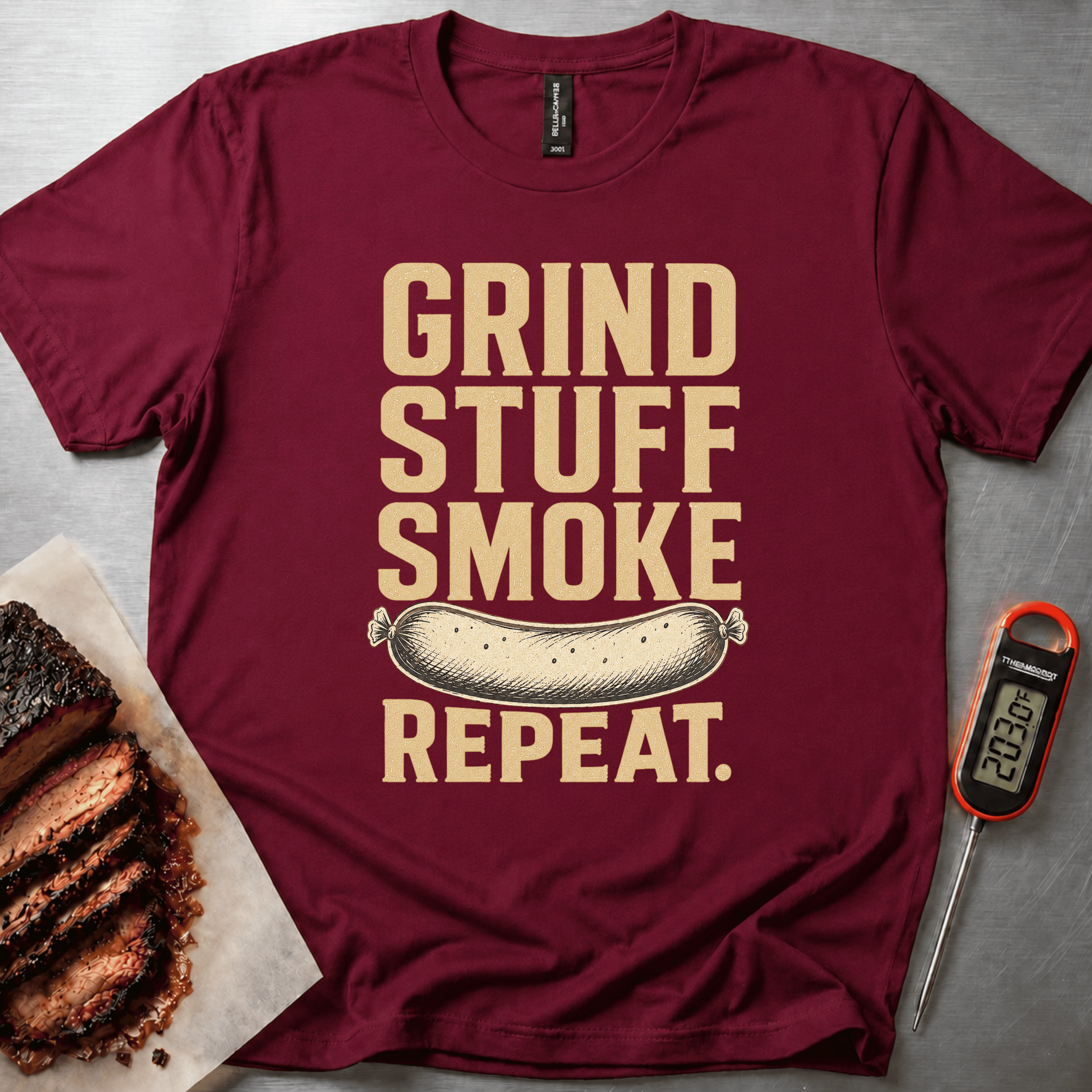 Grind Stuff Smoke Repeat t-shirt