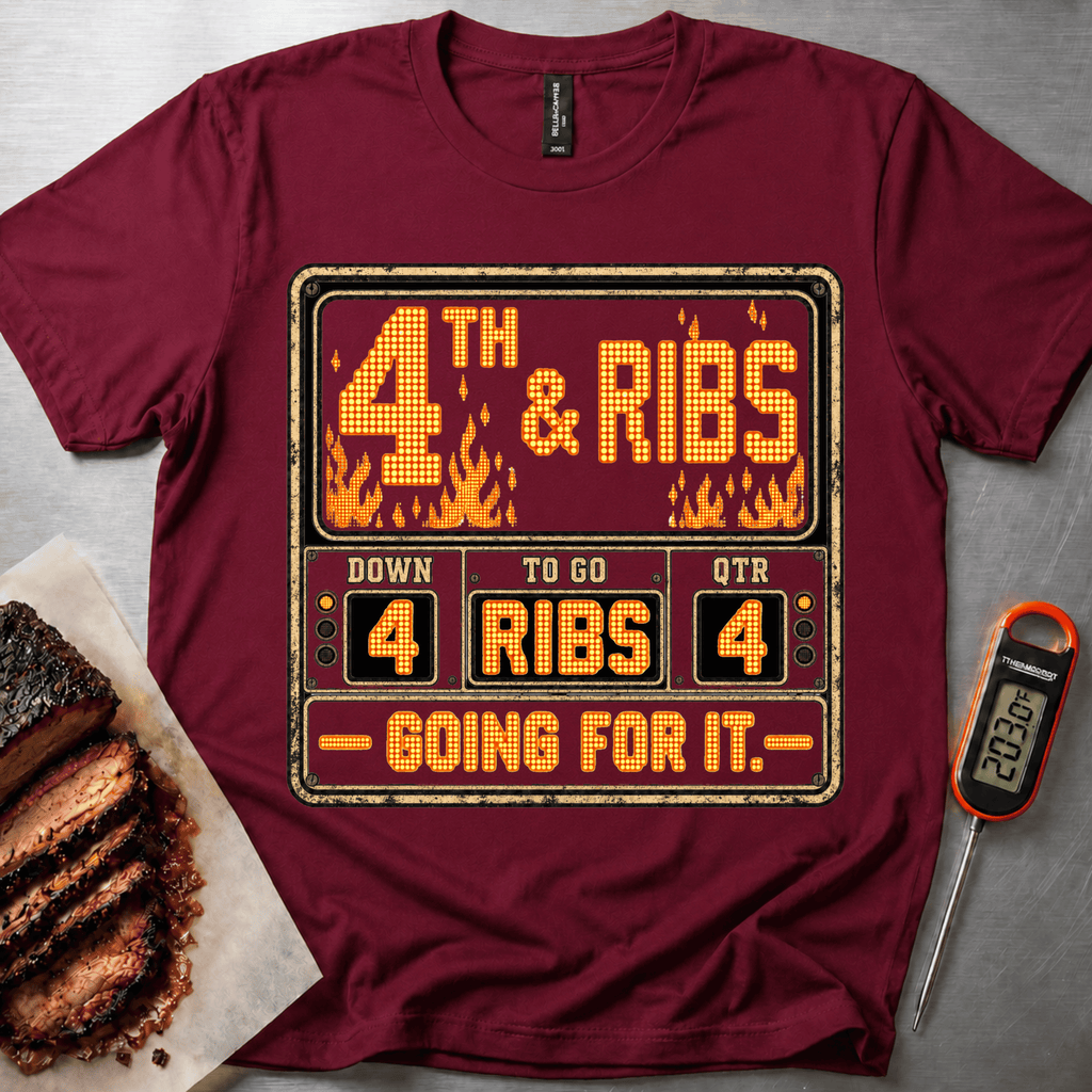 4th and Ribs Sign t-shirt