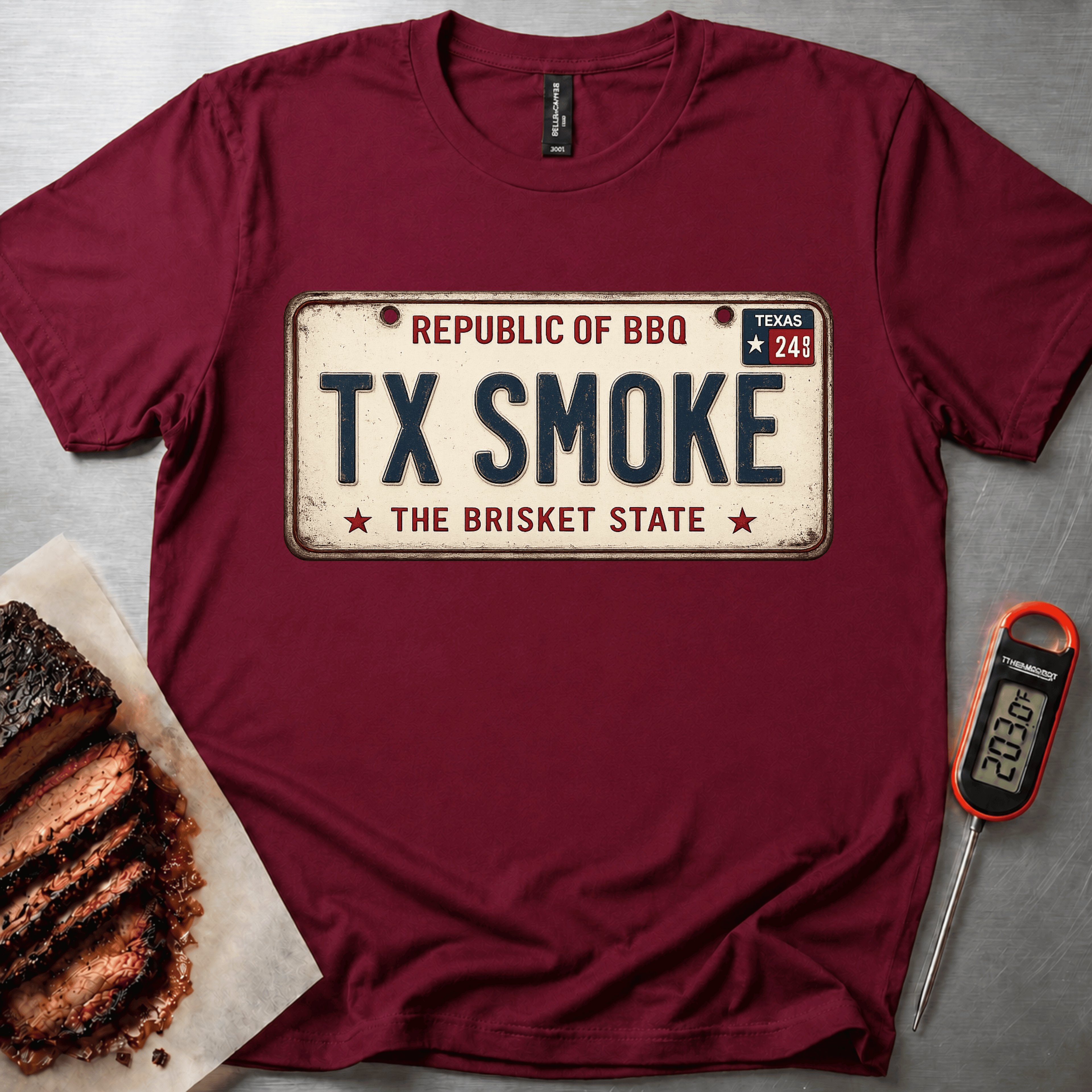 BBQ4ALL Plate t-shirt