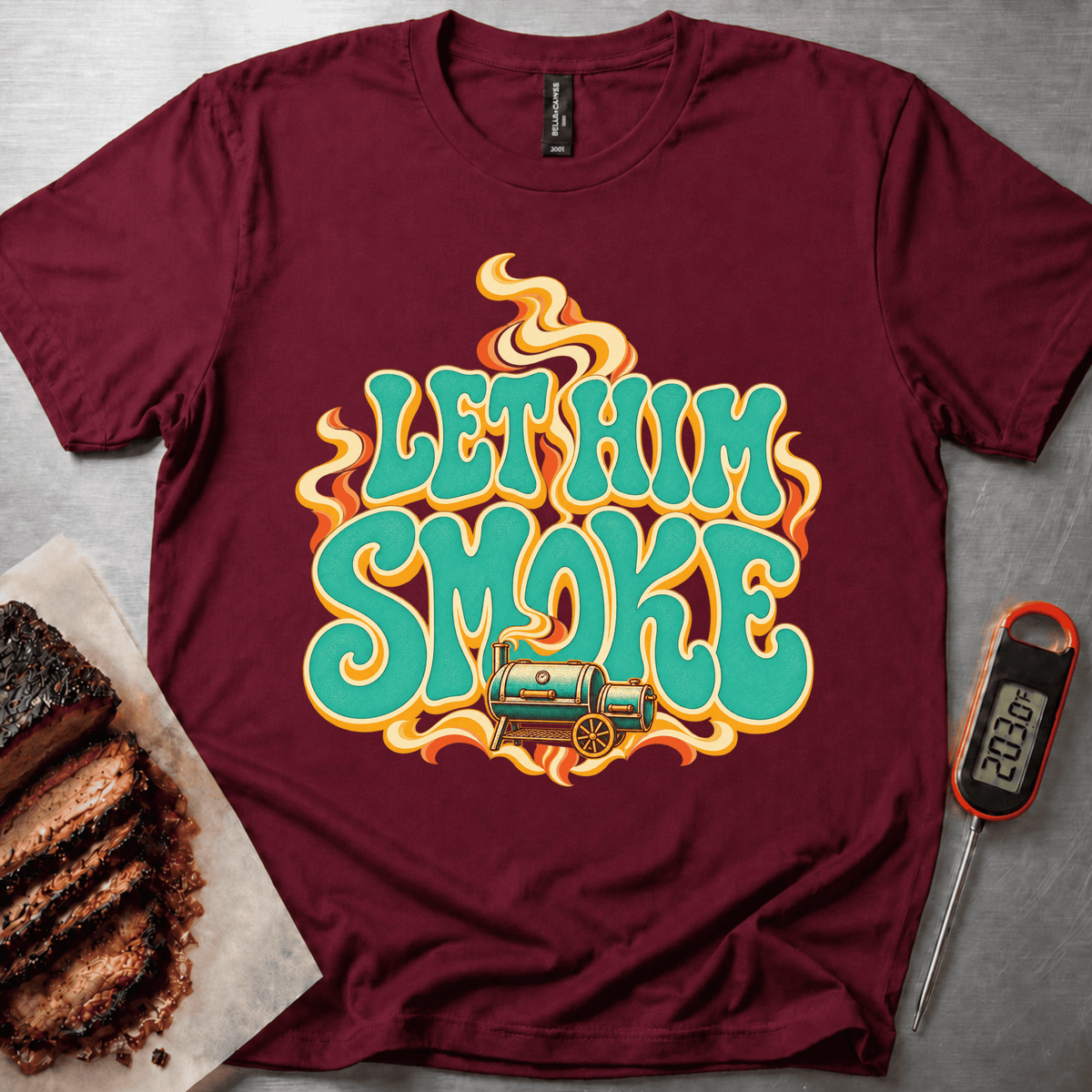 Let Him Smoke t-shirt