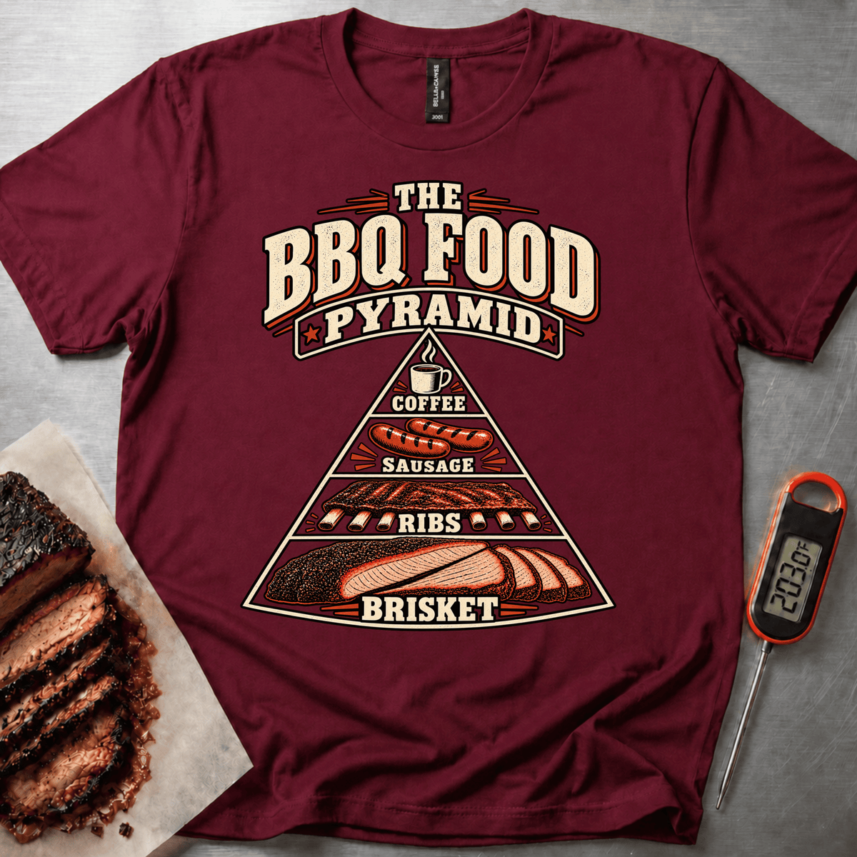 BBQ Pyramid t-shirt
