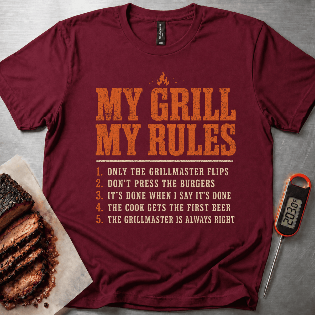 Grill Rules t-shirt
