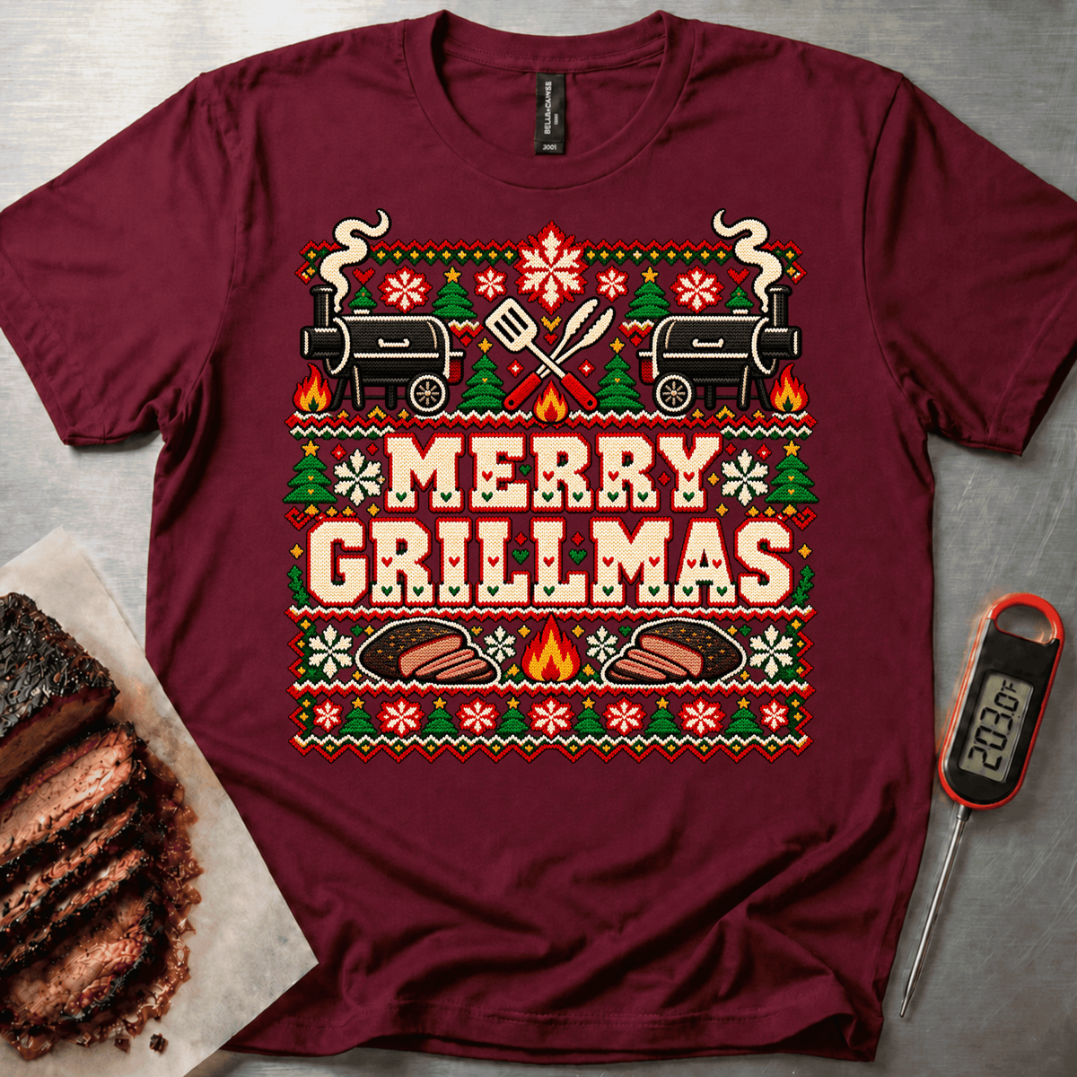 Merry Grillmas t-shirt