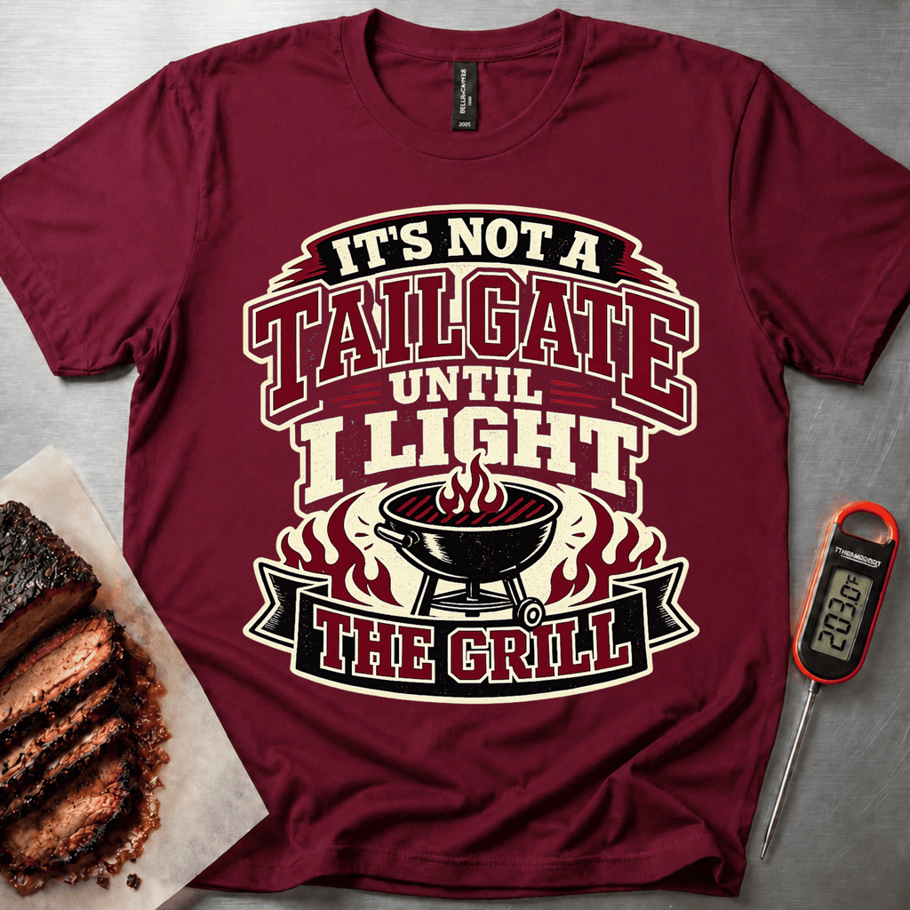 Not a tailgate (Maroon) t-shirt