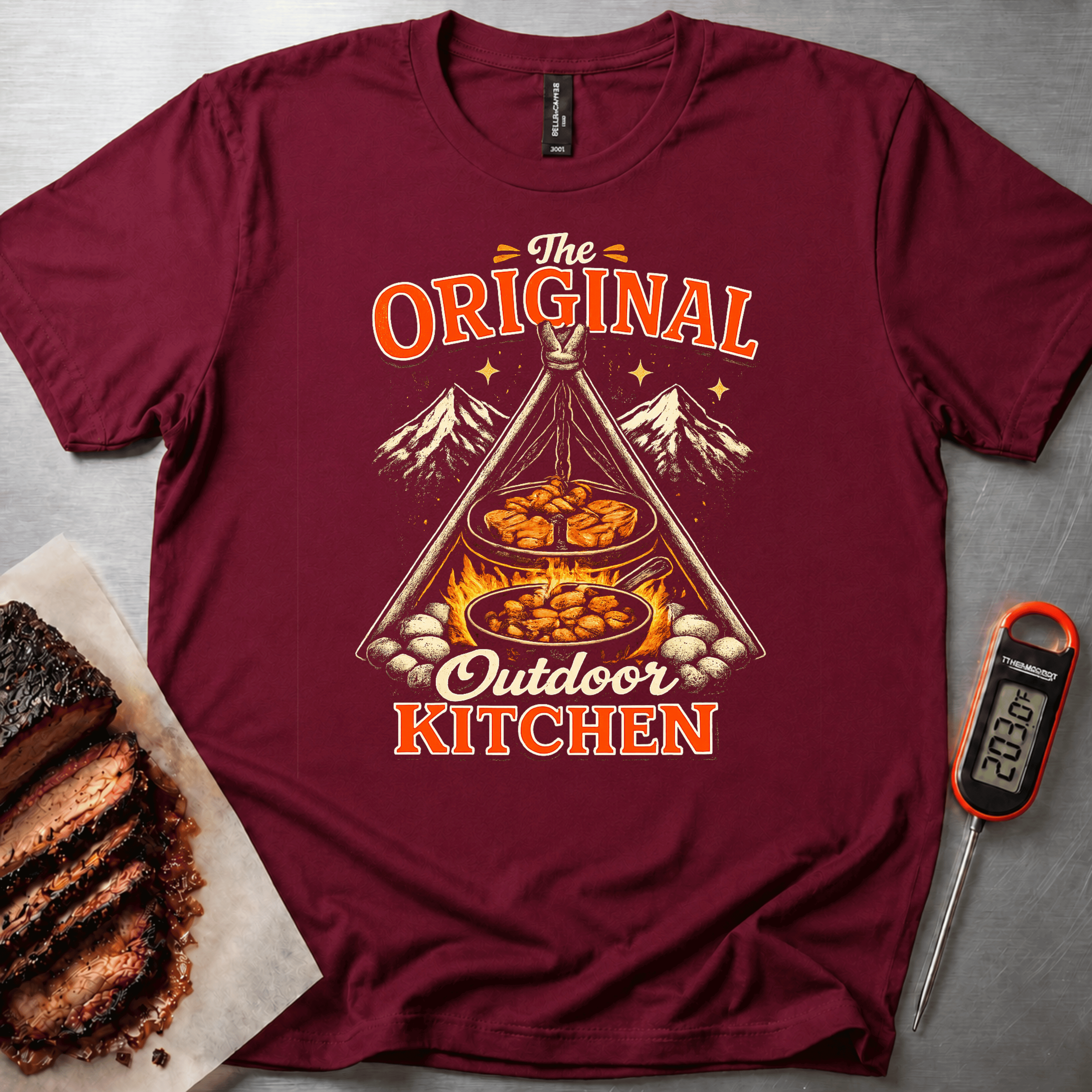 The Original Outdoor Kitchen (v2) t-shirt