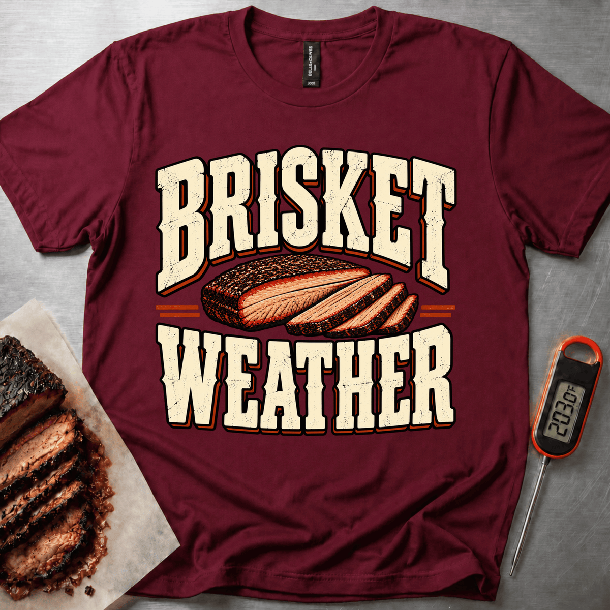 Brisket Weather t-shirt
