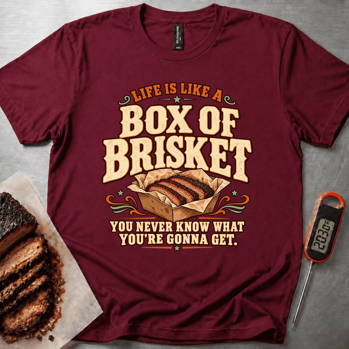 Box of Briskets t-shirt