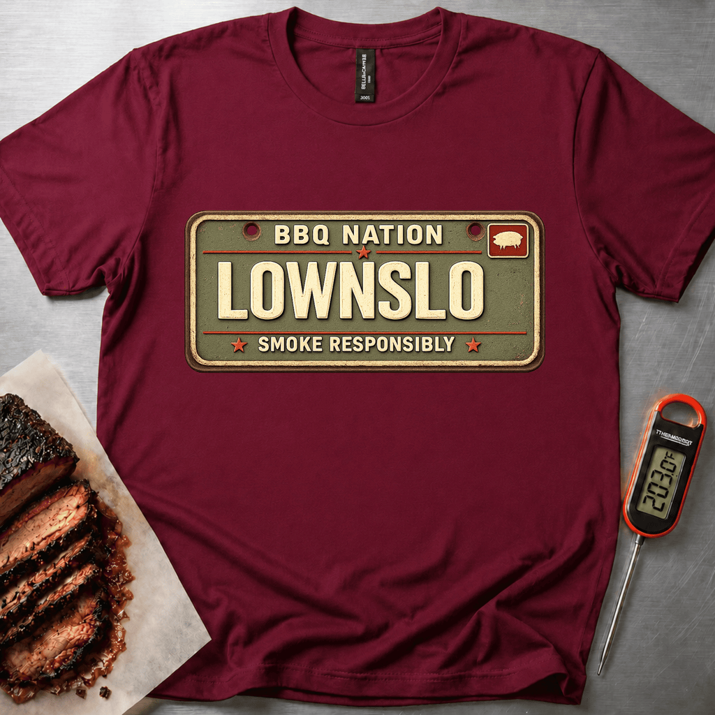Low-n-Slo Plate t-shirt
