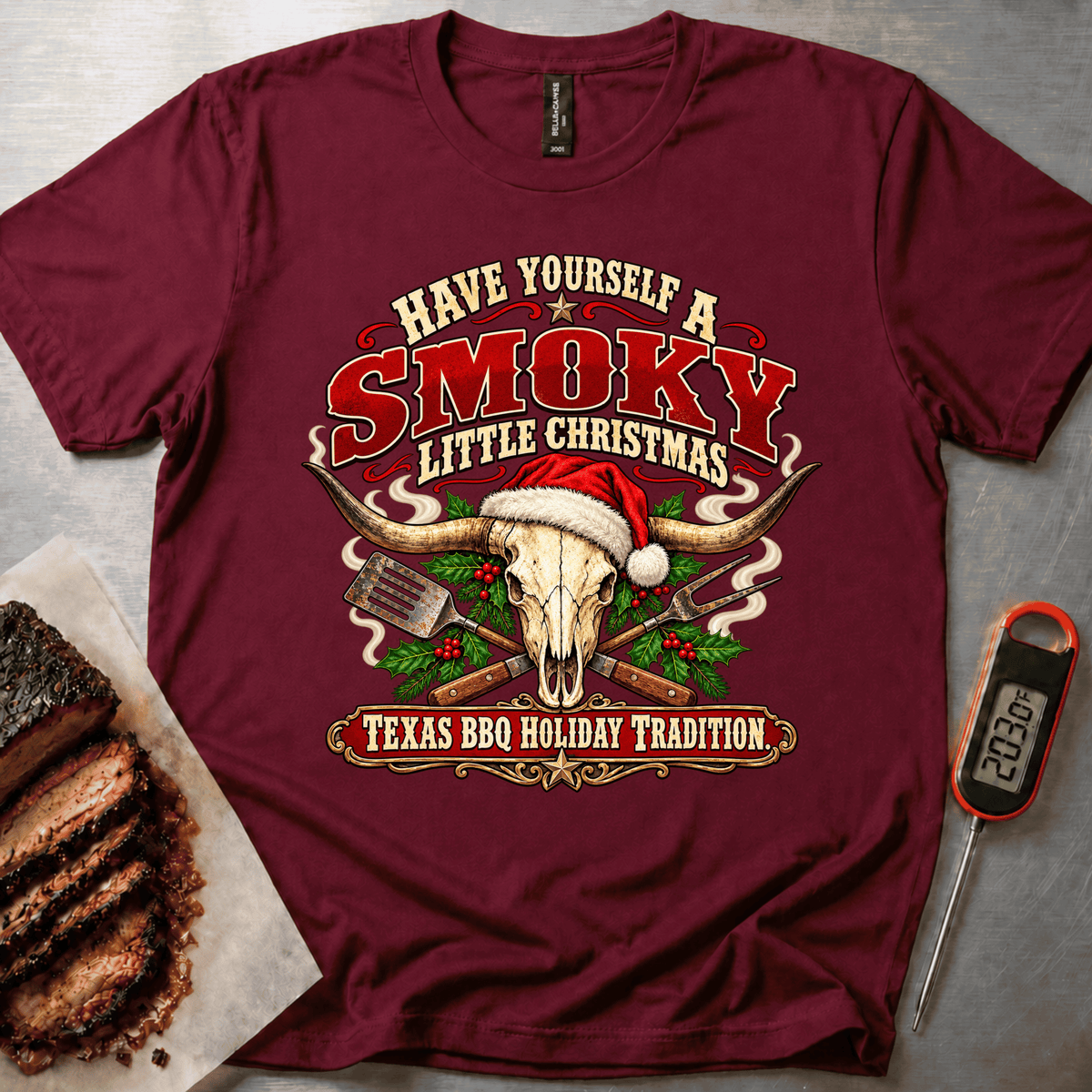 Smokey Christmas t-shirt