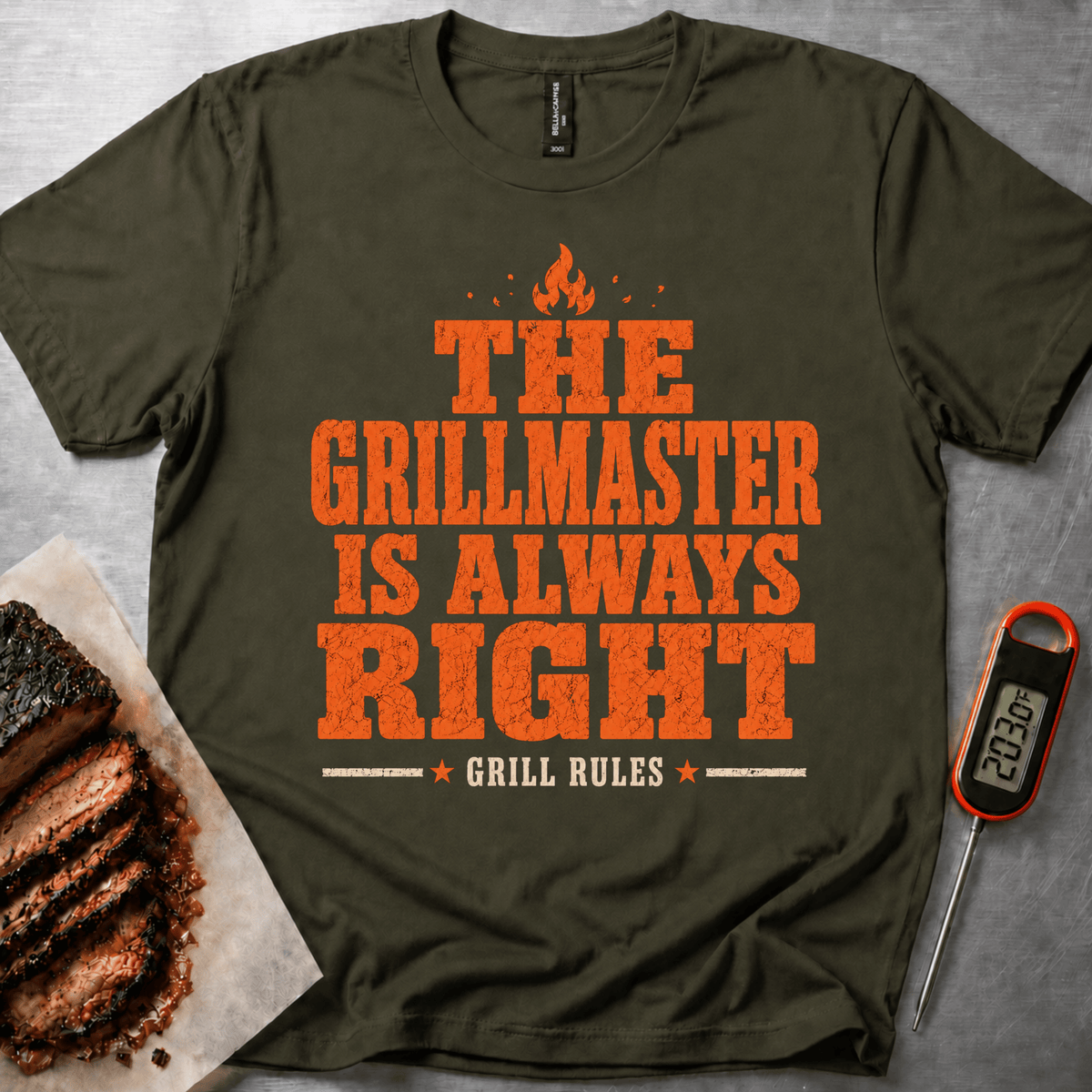 Grillmaster Right t-shirt