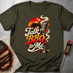 Talk BBQ Sunset t-shirt