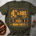 4th and Ribs Sign t-shirt