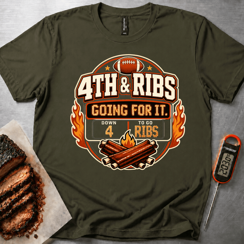 4th & Ribs Badge t-shirt