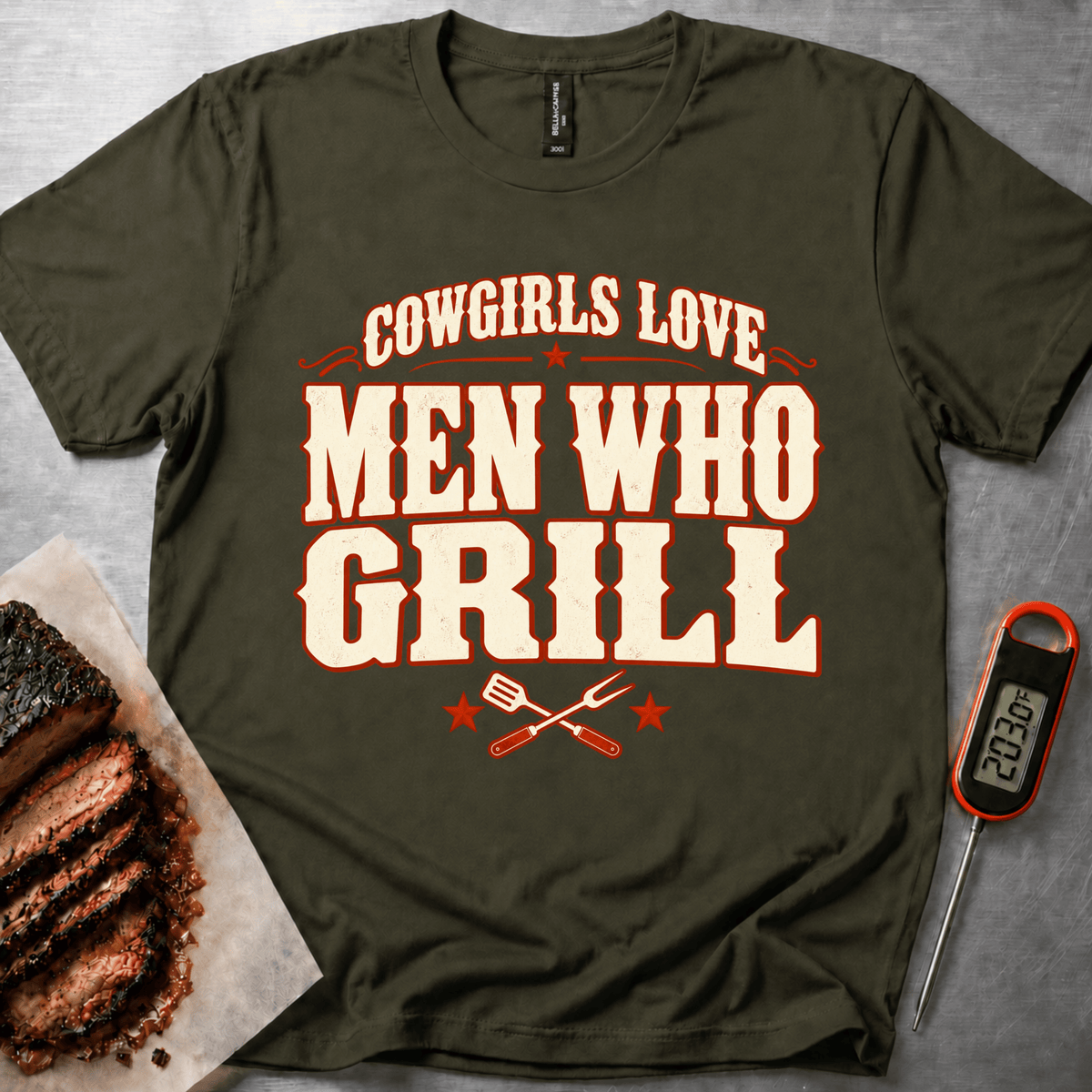 Men who Grill t-shirt