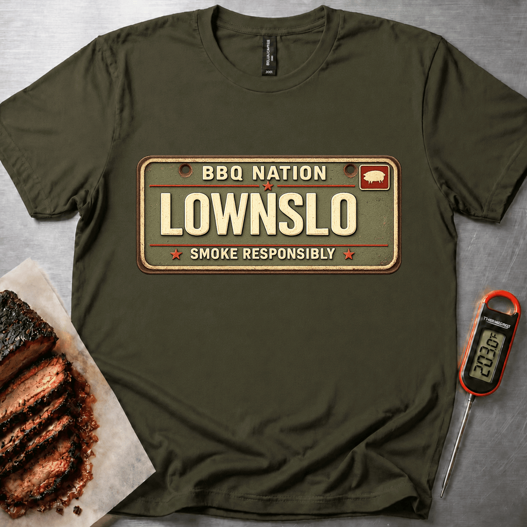 Low-n-Slo Plate t-shirt