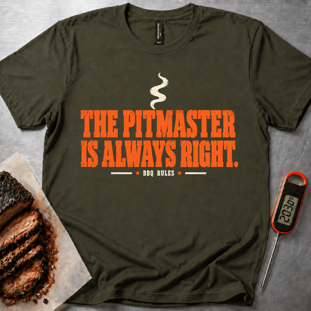 Pitmaster Rules t-shirt