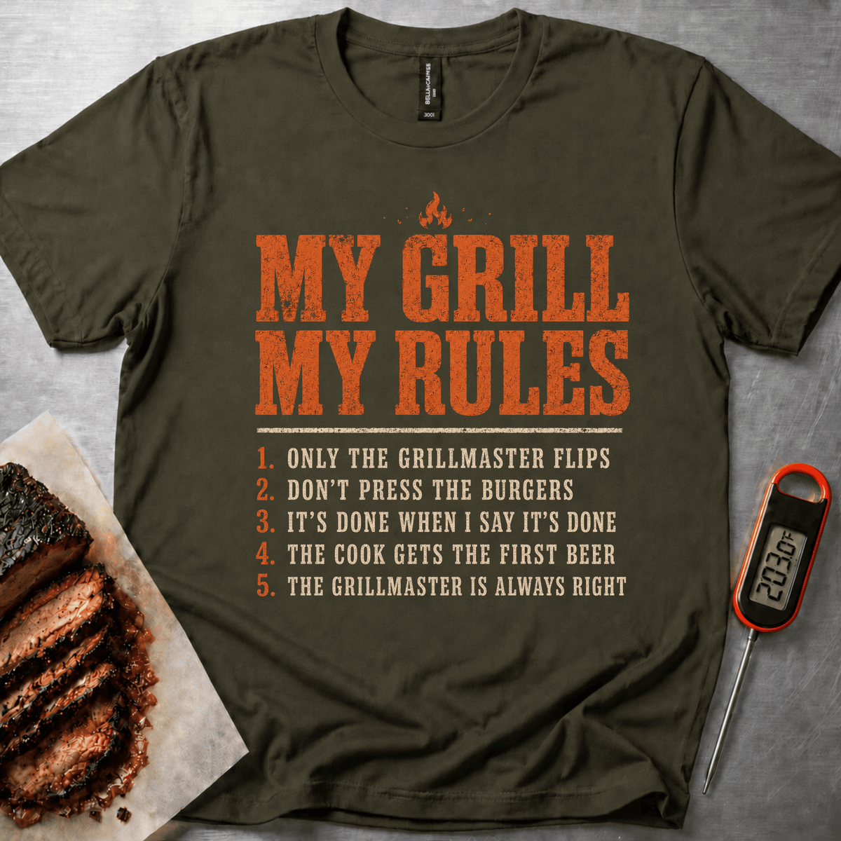 Grill Rules t-shirt