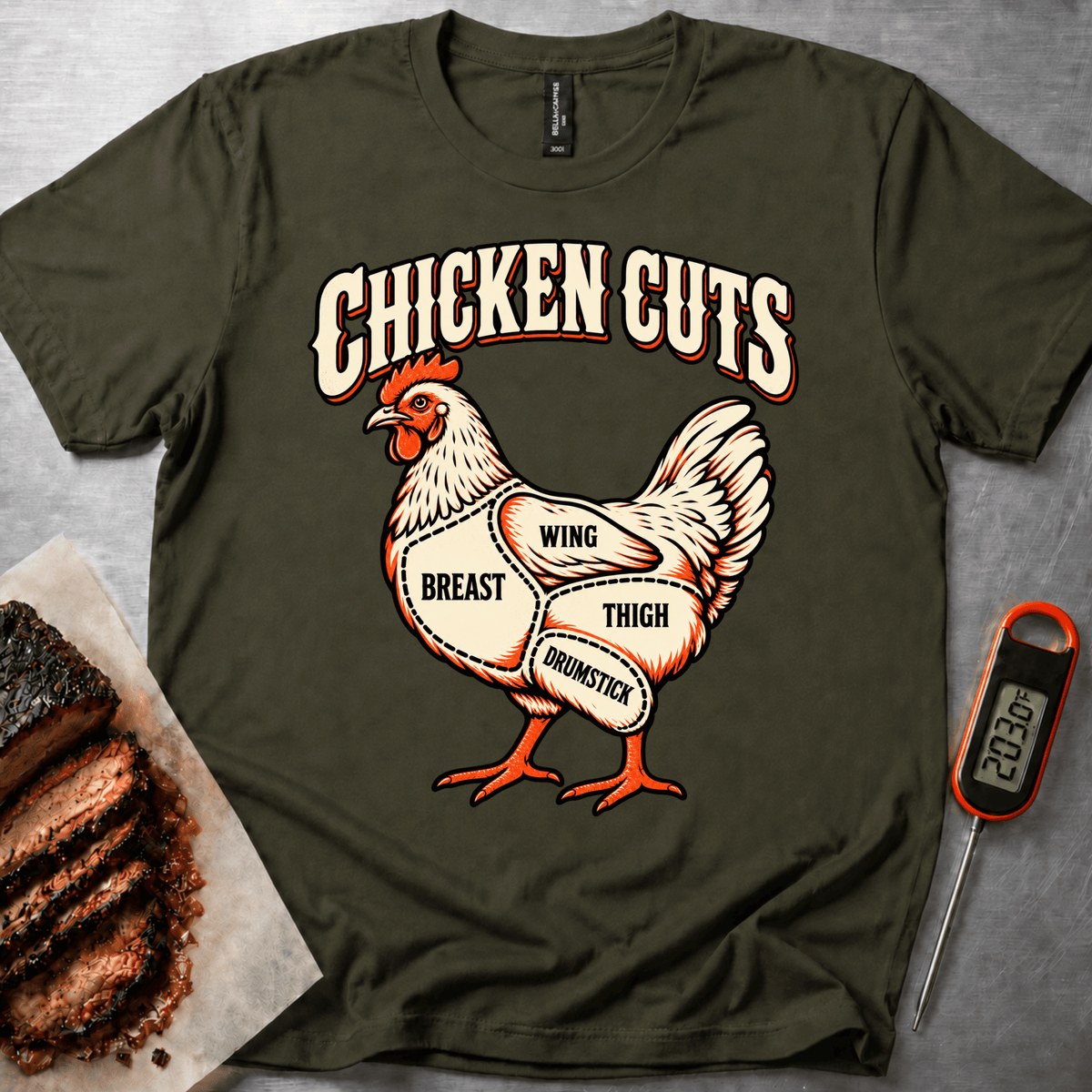 Chicken Cuts t-shirt