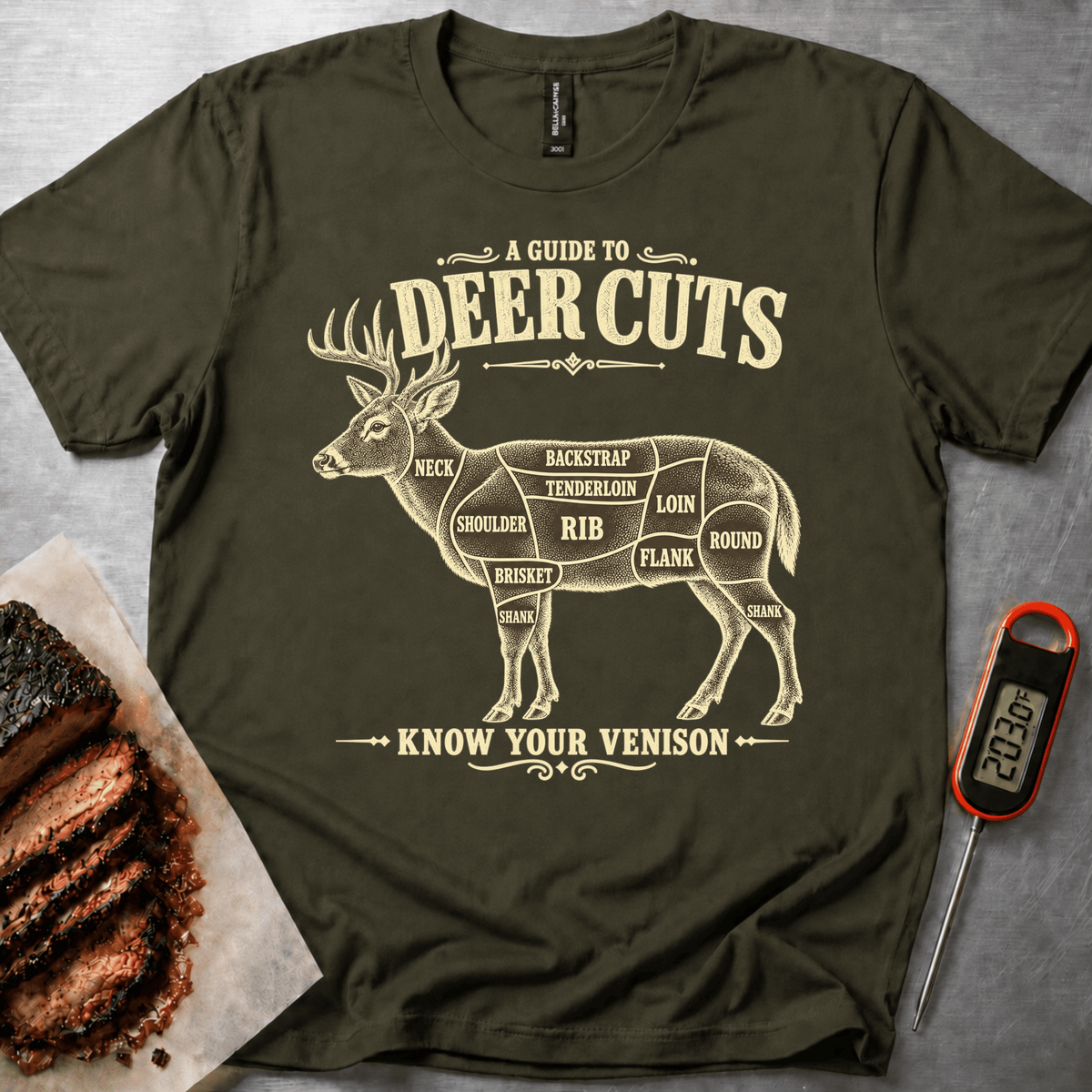 Deer Cuts t-shirt