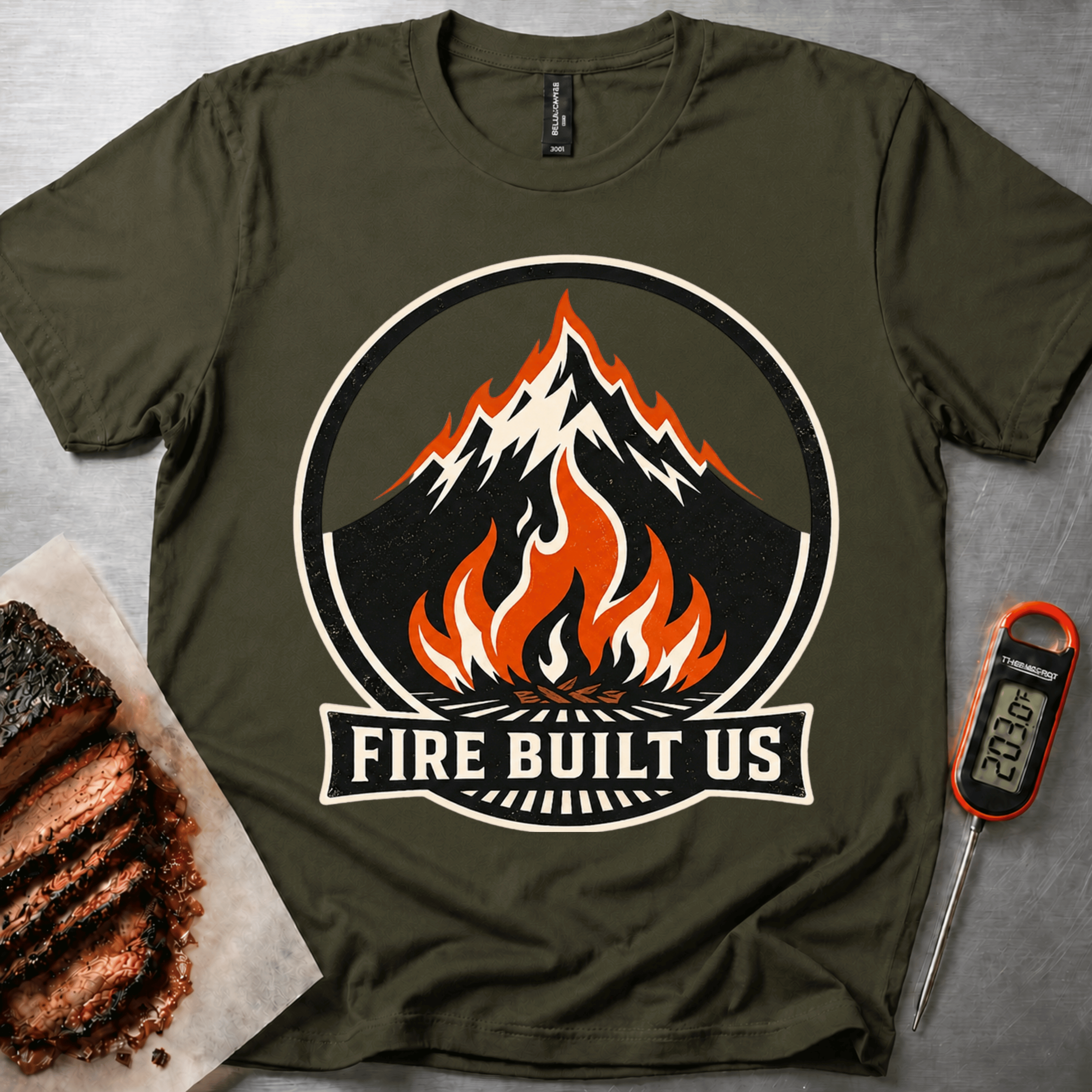 Fire Built Us t-shirt