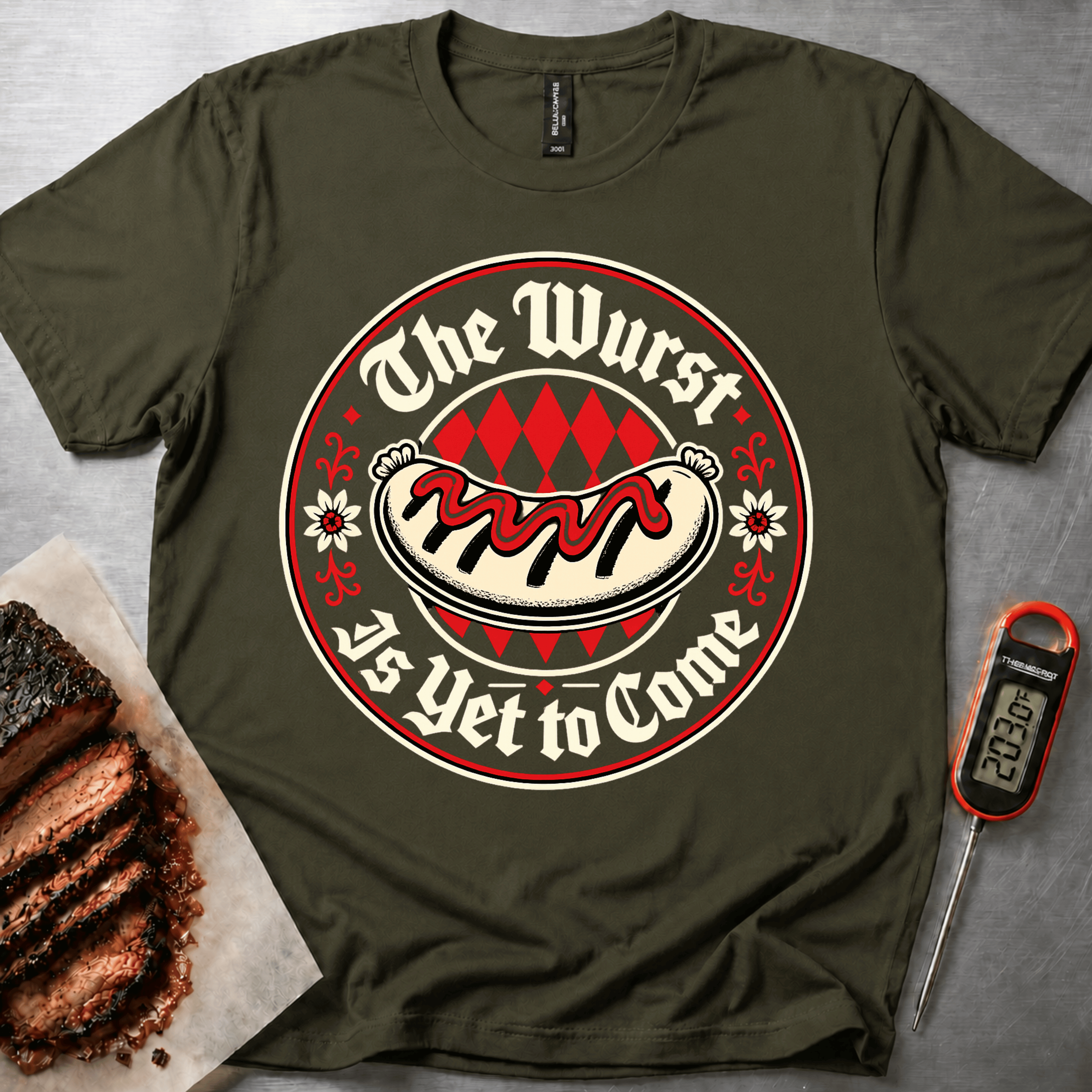 Wurst is Yet to Come t-shirt