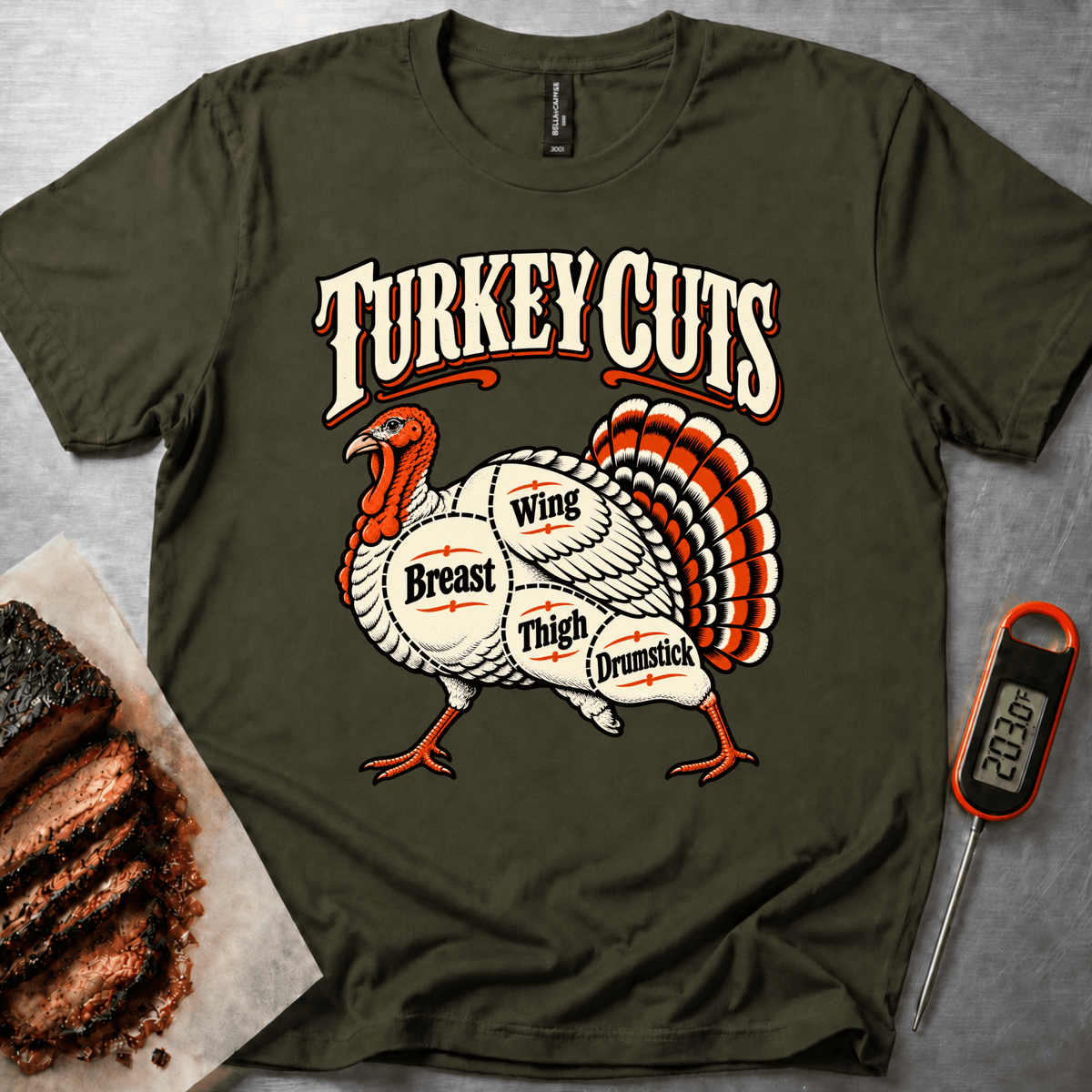 Turkey Cuts t-shirt