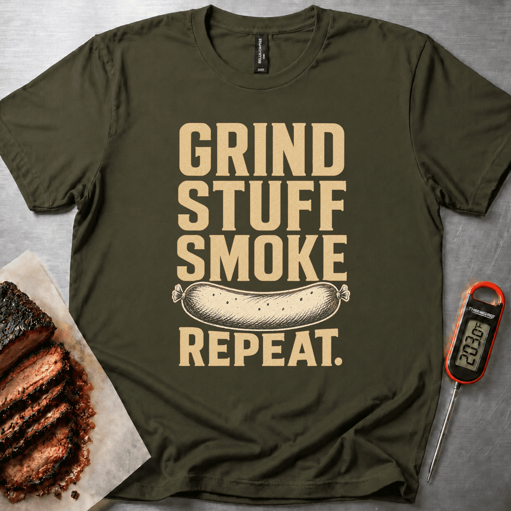 Grind Stuff Smoke Repeat t-shirt