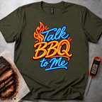 Talk BBQ Neon t-shirt