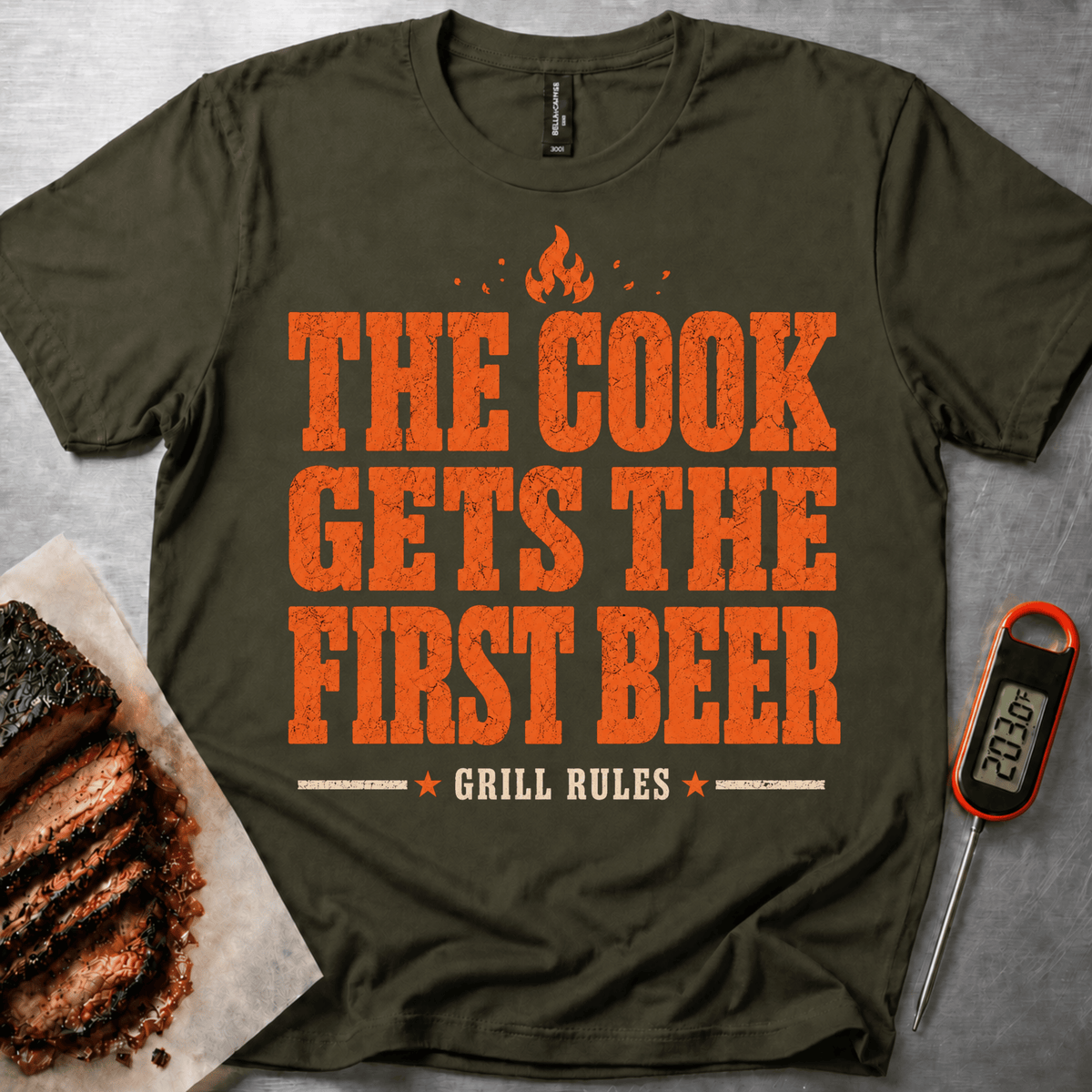 Cook First t-shirt