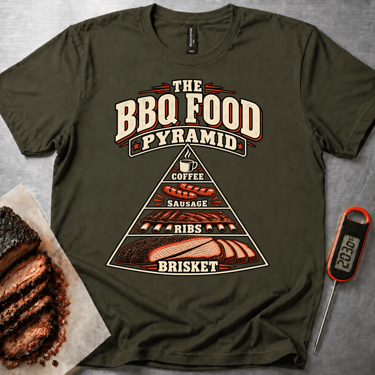 BBQ Pyramid t-shirt