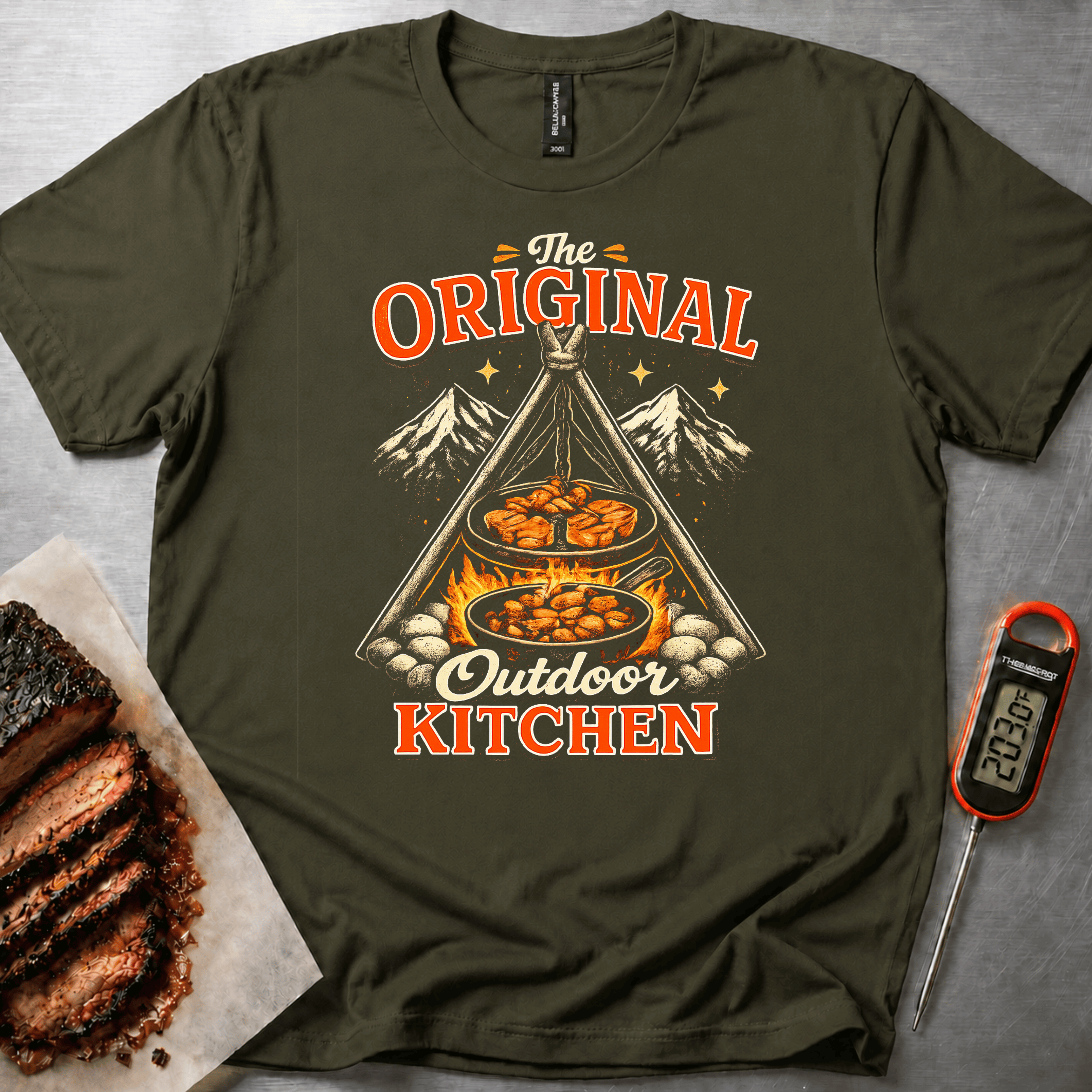 The Original Outdoor Kitchen (v2) t-shirt