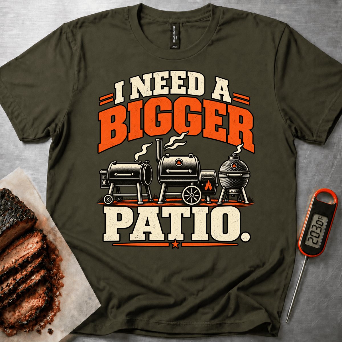 Bigger Patio v2 t-shirt