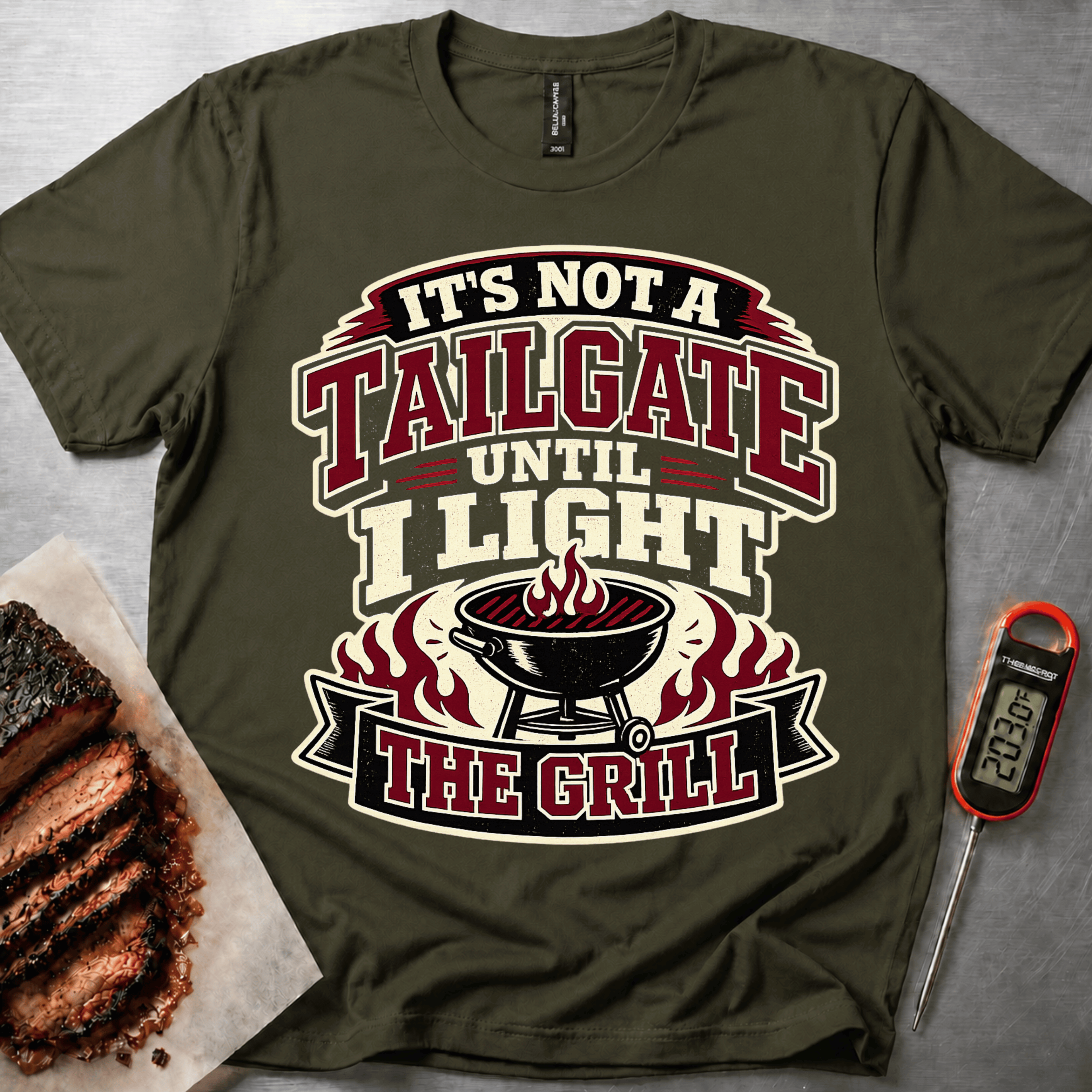 Not a tailgate (Maroon) t-shirt