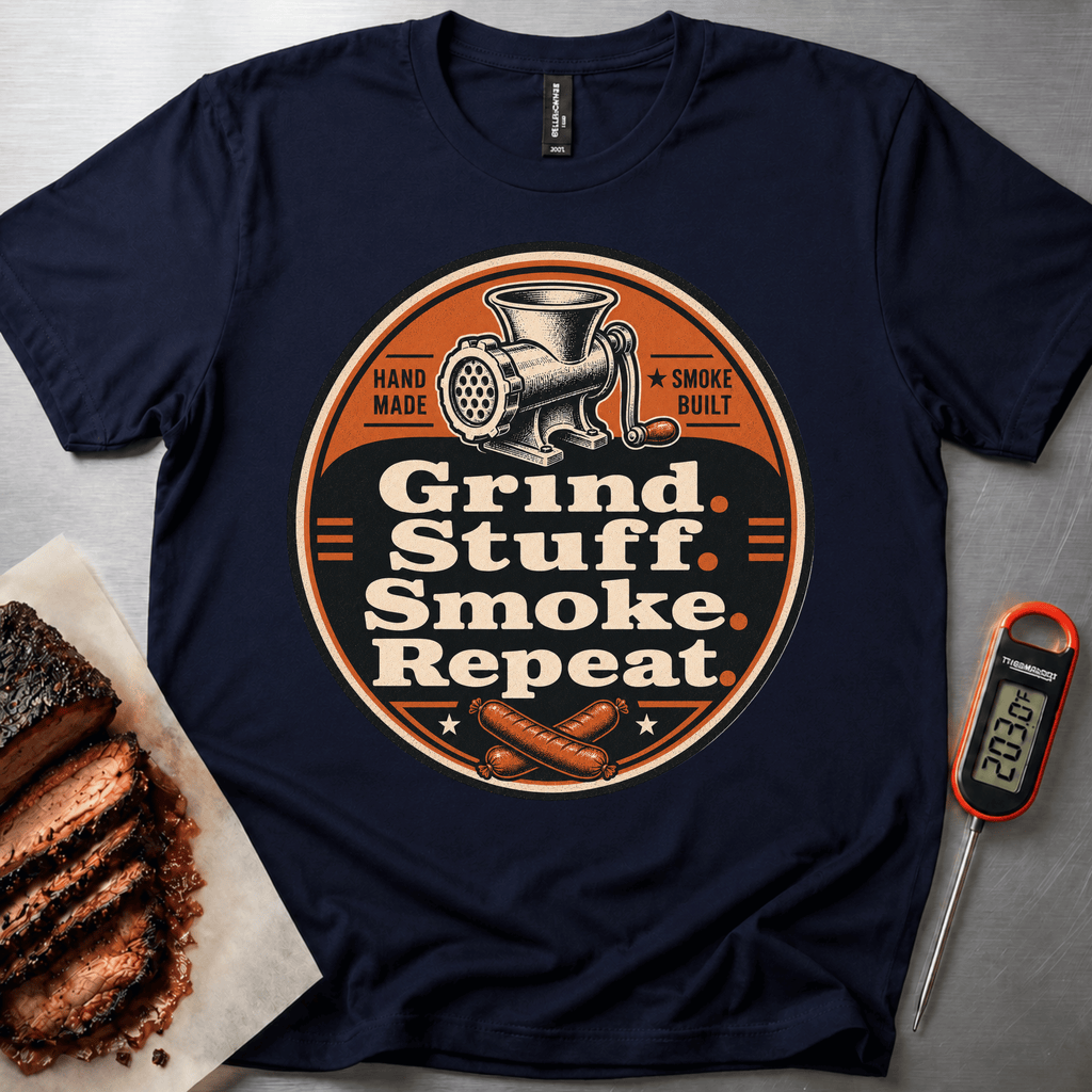 Grind Stuff Smoke Badge t-shirt