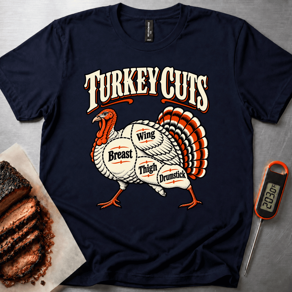 Turkey Cuts t-shirt