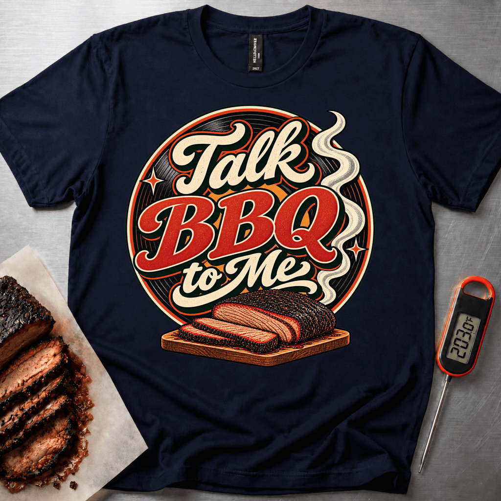 Talk BBQ Brisket t-shirt