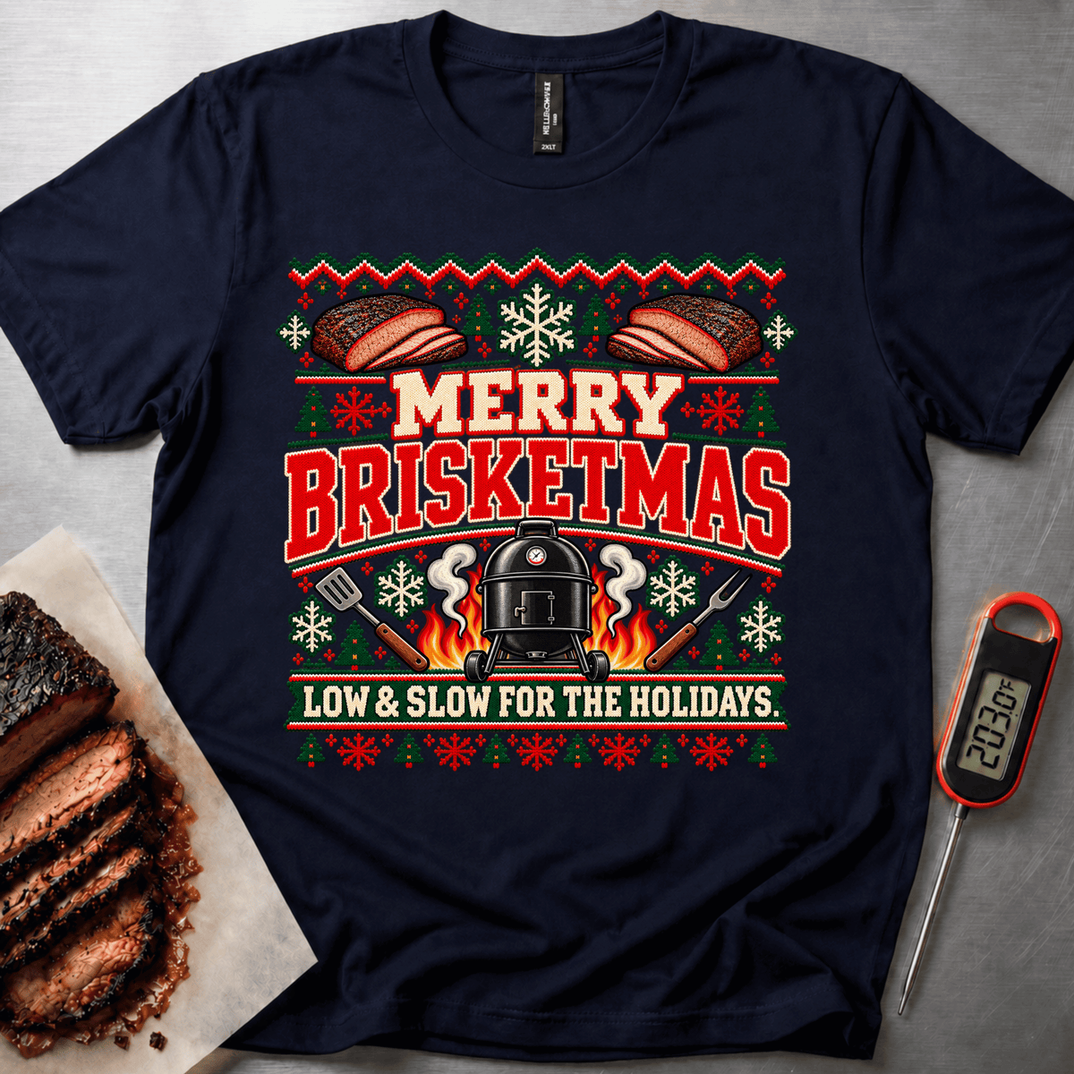 Brisketmas t-shirt