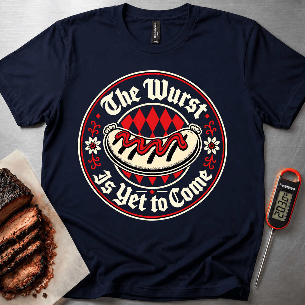 Wurst is Yet to Come t-shirt