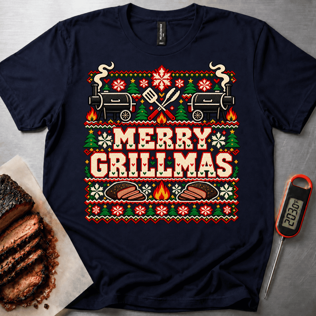 Merry Grillmas t-shirt