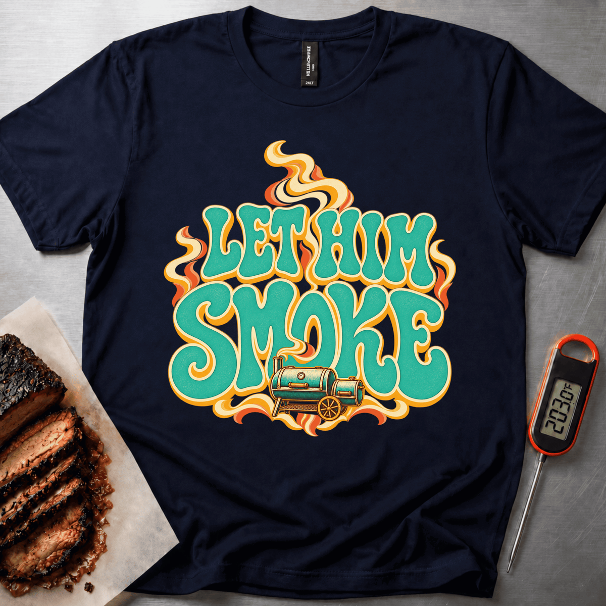 Let Him Smoke t-shirt