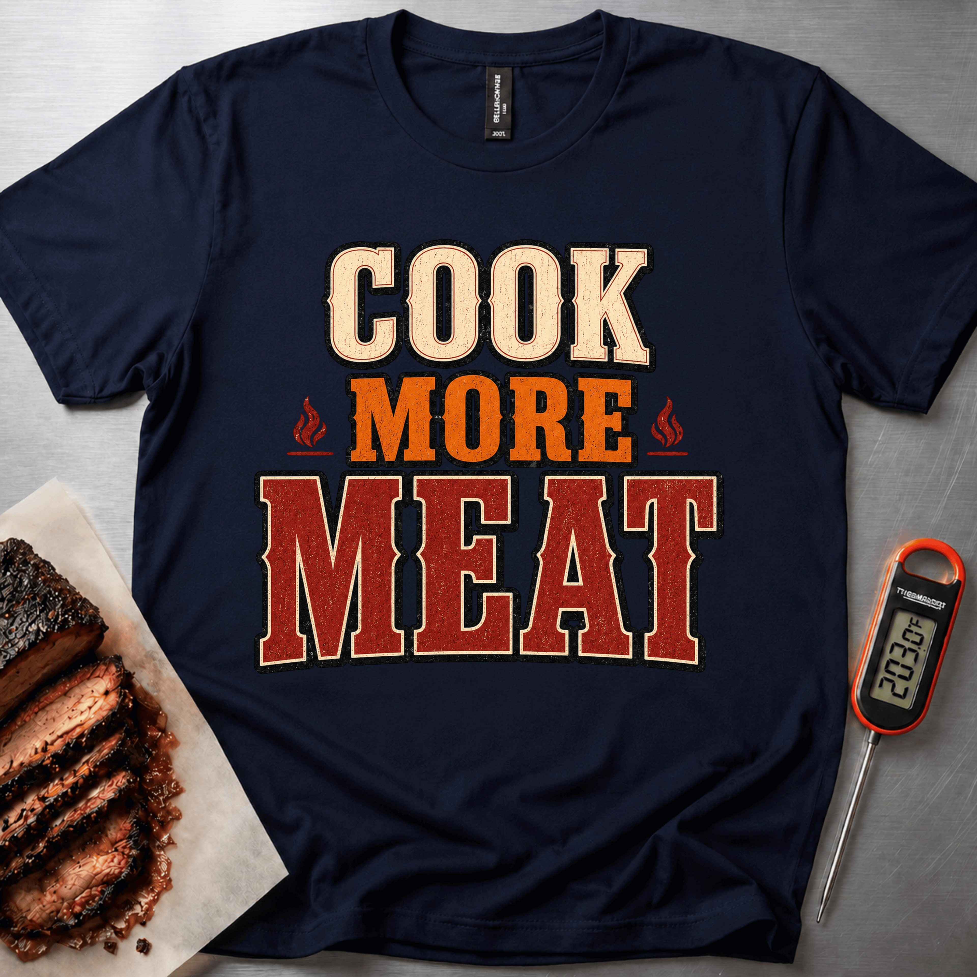 Cook More Meat t-shirt
