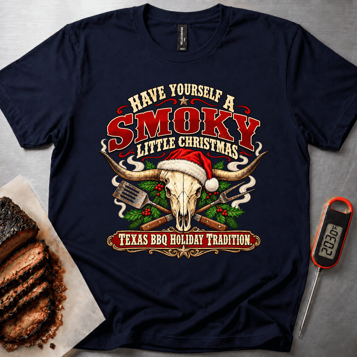 Smokey Christmas t-shirt