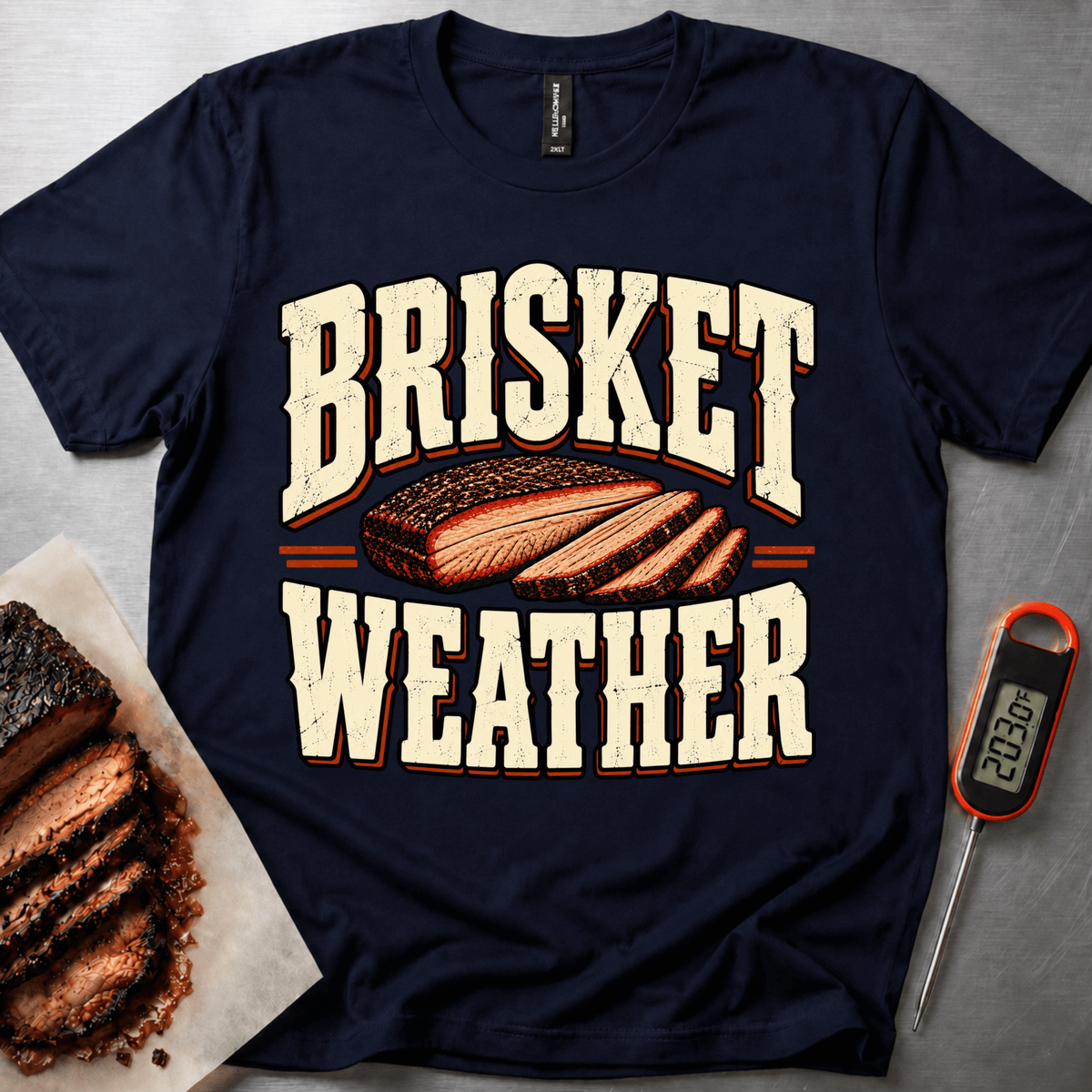 Brisket Weather t-shirt